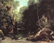 The Shaded Stream( The Stream of the Puits Noir) - 古斯塔夫·库尔贝